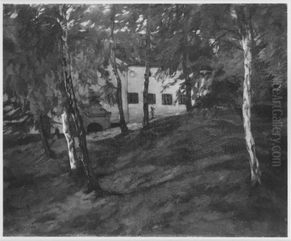 Wirtschaftsgebaude auf der Herreninsel im Chiemsee II - view 1