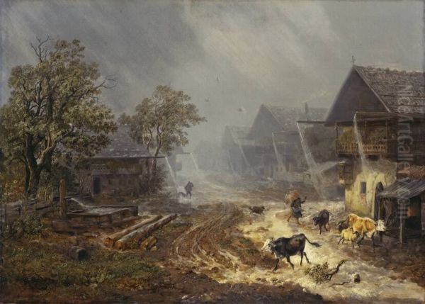 Regenschauer in Partenkirchen - view 1