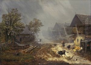 Regenschauer in Partenkirchen