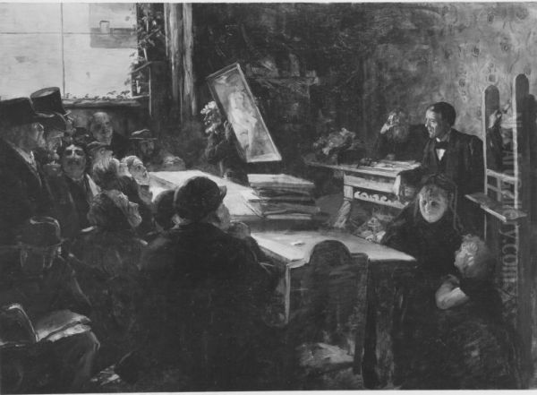 Versteigerung im Atelier - view 1