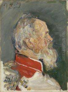 Prinzregent Luitpold, Brustbild im Profil