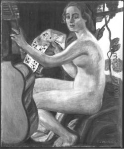 Wein, Weib und Gesang (Musik II) by Ludwig Von Herterich