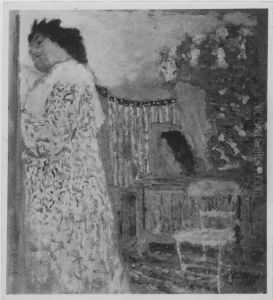 Interieur mit Frau by Jean-Edouard Vuillard