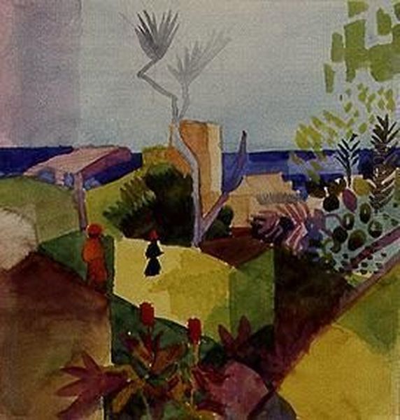 Landschaft am Meer - view 1