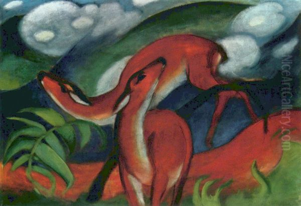 Rote Rehe II - view 1