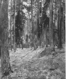 Waldlandschaft by Theodor Hagen