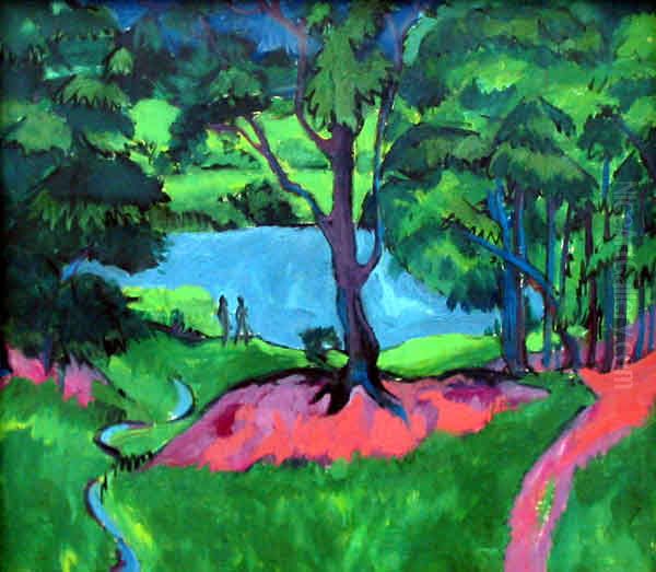 Bohemian lake - view 1