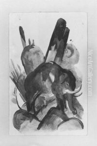 Der kleine violette Elefant