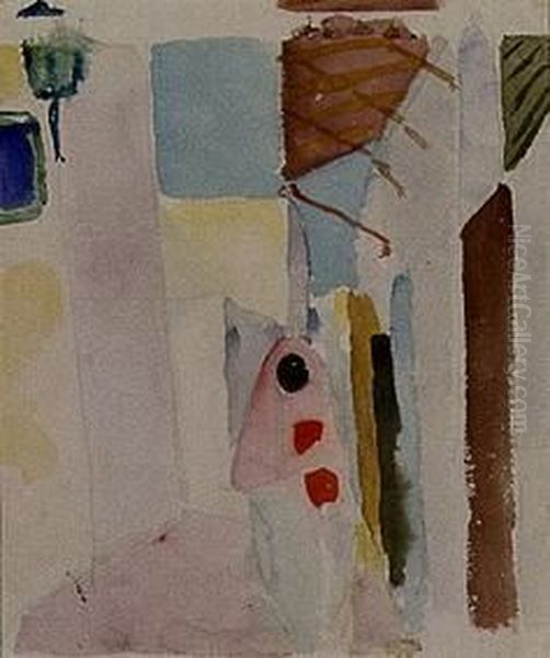 Frau auf der Strasse in Tunis - view 1