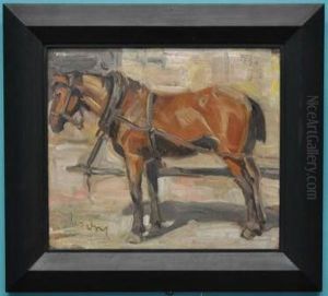 Pferdeskizze I by Franz Marc