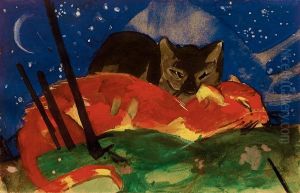 Zwei Katzen