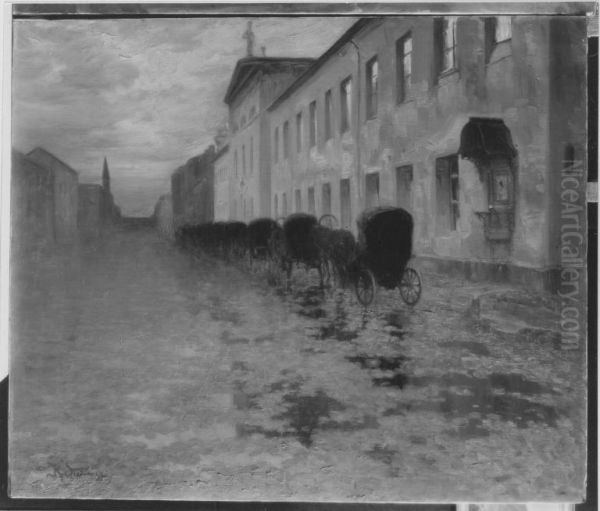 Vor dem Auseinanderfahren - view 1