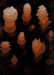 Wachstum der Nachtpflanzen by Paul Klee