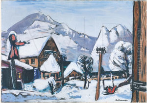 Snow Landscape Garmisch Snow Landscape Garmisch