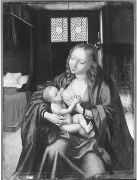 Maria mit Kind (Kopie nach einem verlorenen Original) - view 1