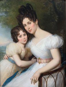 Portrait de madame Charles Delamalle Portrait de madame Charles Delamalle