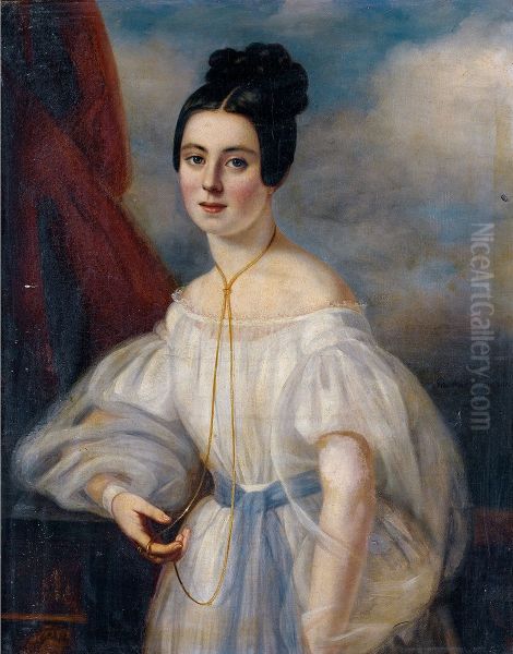 Portrait of Madame Ferdinand de Lesseps - view 1