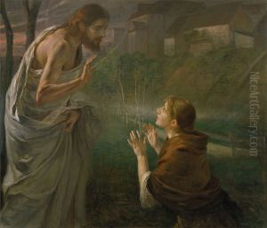 Noli me tangere by Fritz von Uhde