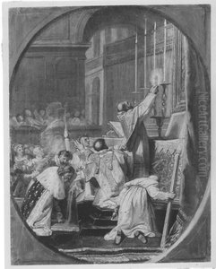 Ludwig IX. der Heilige by Eustache Le Sueur