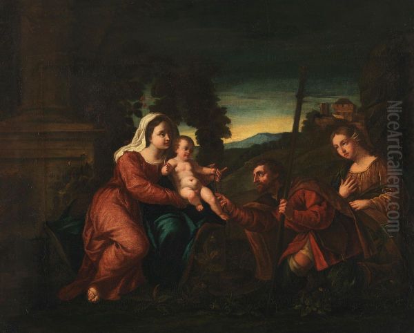 Maria mit Kind und den hll. Rochus und Maria Magdalena - view 1