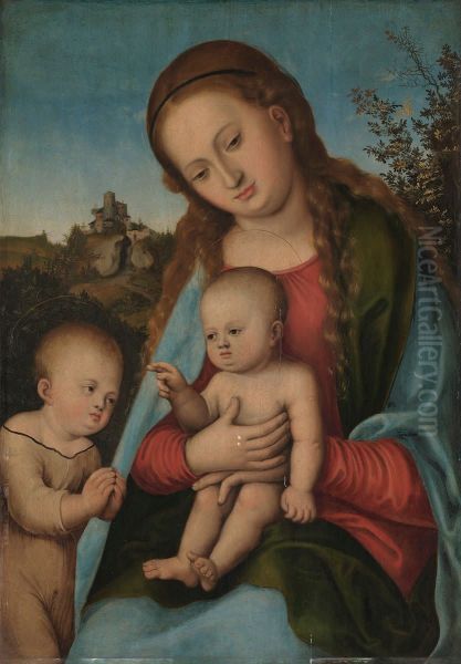 Maria mit Kind und Johannesknaben - view 1