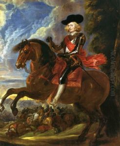 Erzherzog Ferdinand zu Pferd