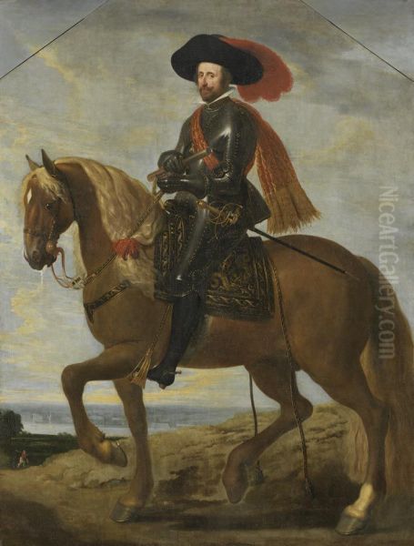 Equestrian portrait of Wolfgang Wilhelm von Pfalz-Neuburg - view 1