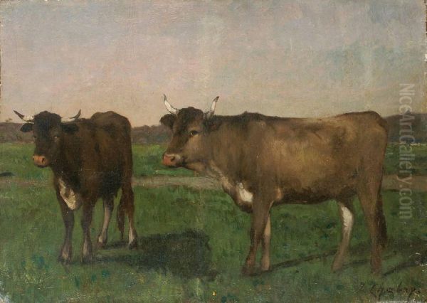 Vaches Au Pre - view 1