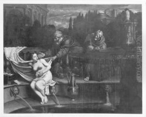 Susanna im Bade by Domenico Zampieri (Domenichino)