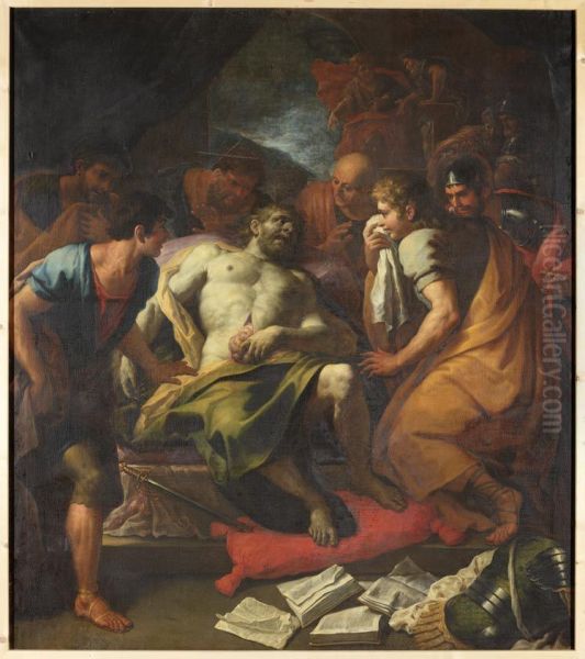 Tod des Cato von Uttica - view 1