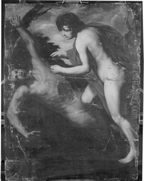 Apoll schindet Marsyas - view 1