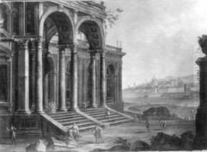 Architekturbild by Giovanni Paolo Panini