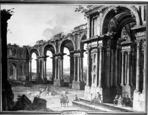 Architekturbild by Giovanni Paolo Panini