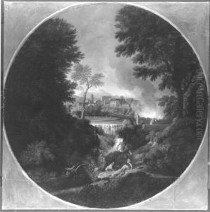 Bergige Landschaft by Gaspard Dughet