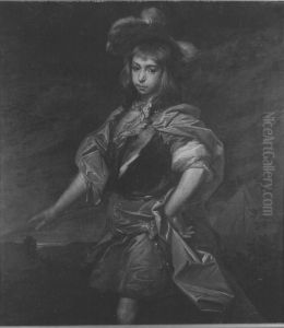 BIldnis eines jungen kurpfalzischen Prinzen (?) by Jan Frans van Douven
