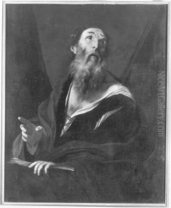Ein alter Gelehrter (hl. Andreas) by Luca Giordano
