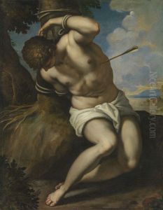 Hl. Sebastian by Palma il Giovane