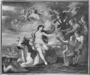 Entfuhrung der Europa by Luca Giordano