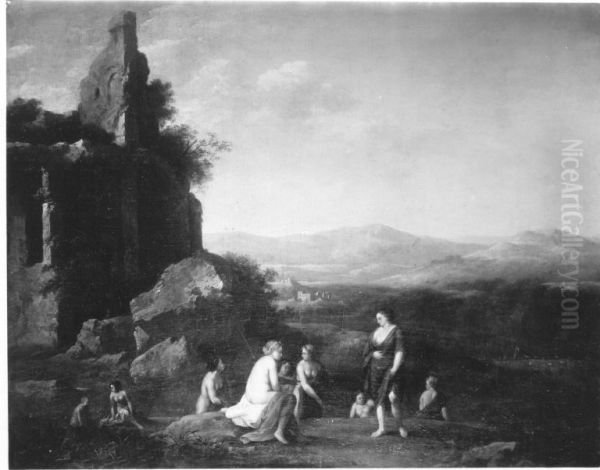 Landschaft mit Callisto und Diana - view 1