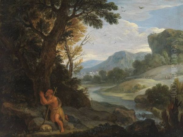 Landschaft mit Johann Baptista - view 1