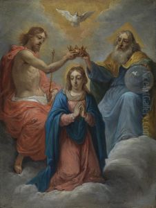 Kronung Mariens by David Teniers the Younger