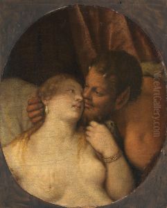 Jupiter und Antiope by Paolo Veronese (Caliari)