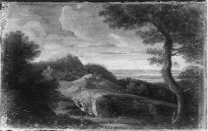 Italienische Hugellandschaft by Gaspard Dughet
