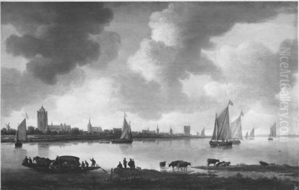 Stadt am Fluss (Ansicht von Zierikzee) - view 1