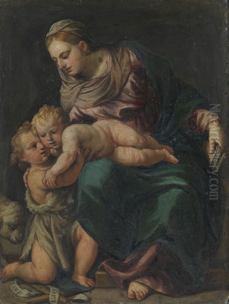 Maria mit dem Kinde und dem Johannesknaben - view 1