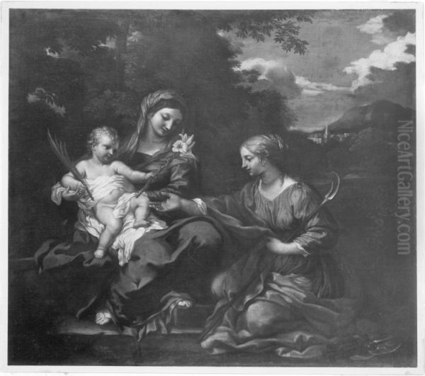 Maria mit Kind und der hl. Martha von Astorga - view 1