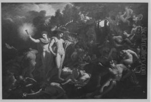 Parnass (Der Lohn des Fleisses) by Pietro Testa