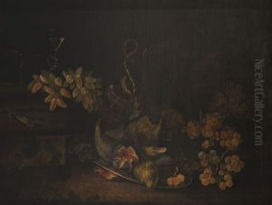 Obst- und Gemusestillleben by Maximilian Pfeiler
