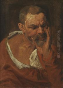 Studienkopf by Sir Anthony Van Dyck