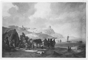 Sandige Kustenlandschaft Sandige Kustenlandschaft